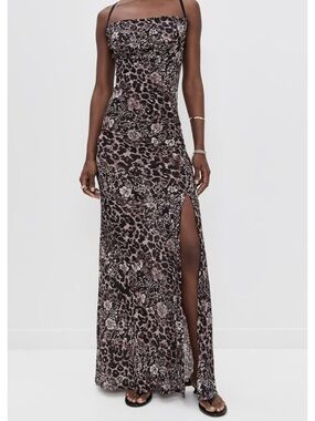 Free People | Dresses | New Free People Stevie Maxi Dress Embroidered Sheer  Mesh Ruffled Lined Ivory M | Poshmark